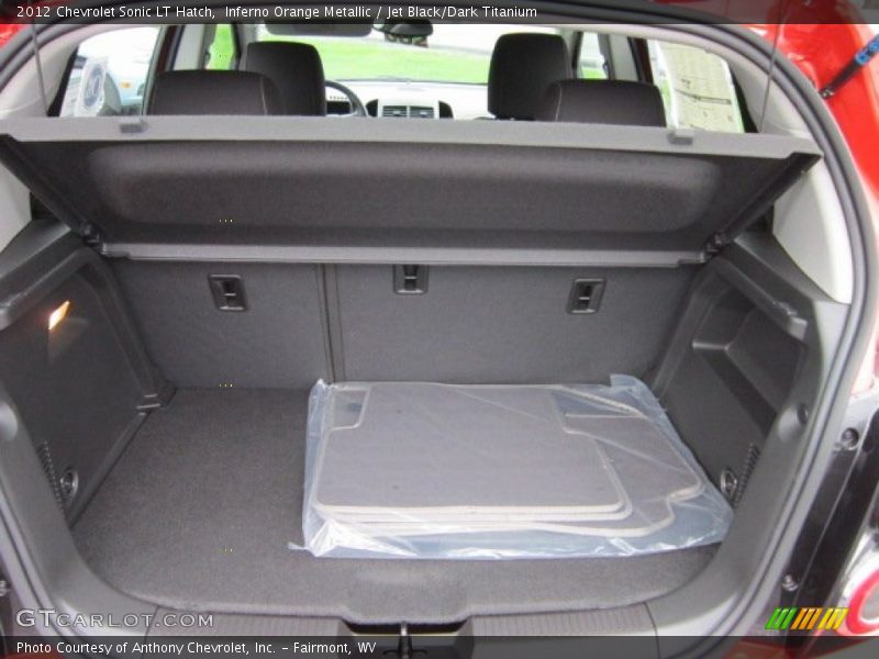  2012 Sonic LT Hatch Trunk