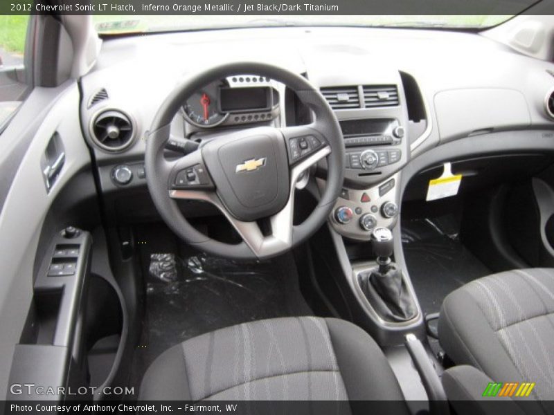 Dashboard of 2012 Sonic LT Hatch