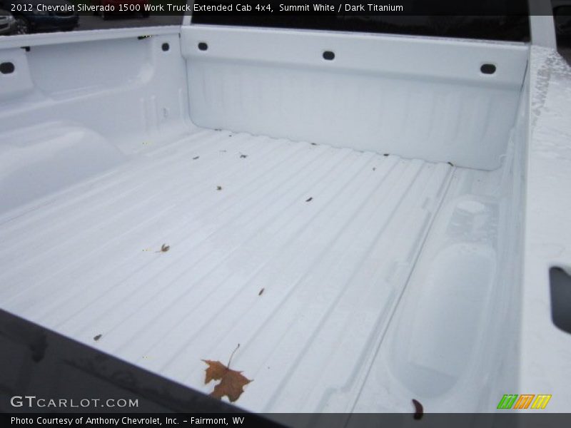Summit White / Dark Titanium 2012 Chevrolet Silverado 1500 Work Truck Extended Cab 4x4