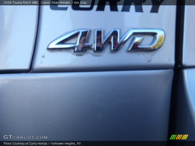Classic Silver Metallic / Ash Gray 2009 Toyota RAV4 4WD