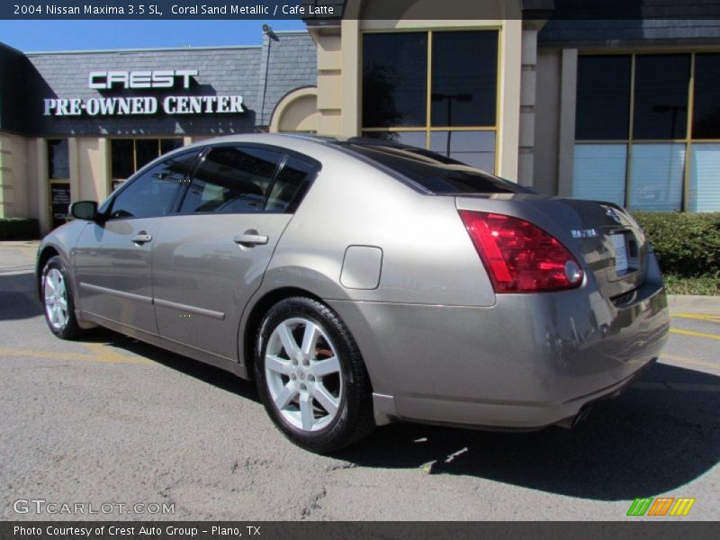 Coral Sand Metallic / Cafe Latte 2004 Nissan Maxima 3.5 SL