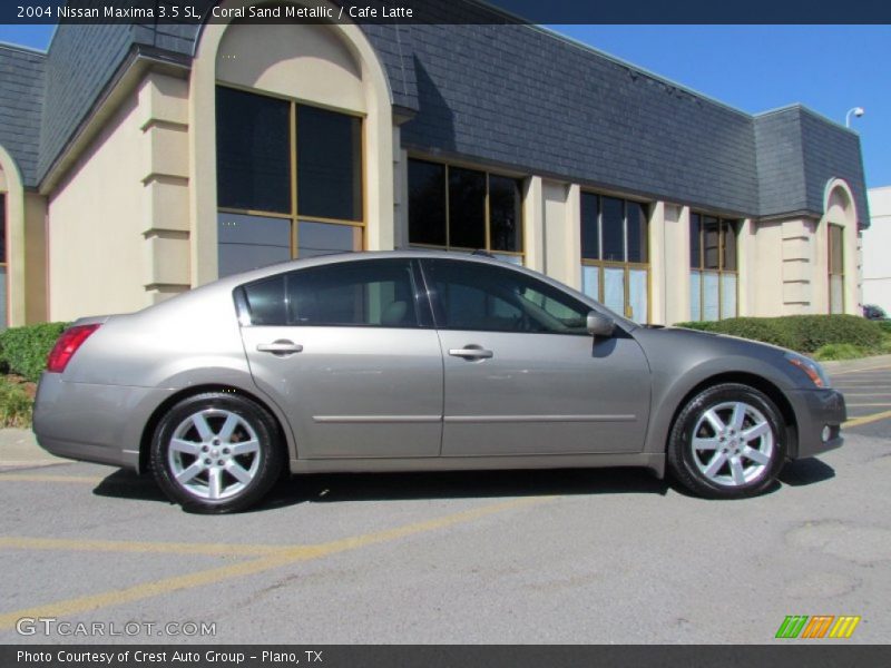 Coral Sand Metallic / Cafe Latte 2004 Nissan Maxima 3.5 SL