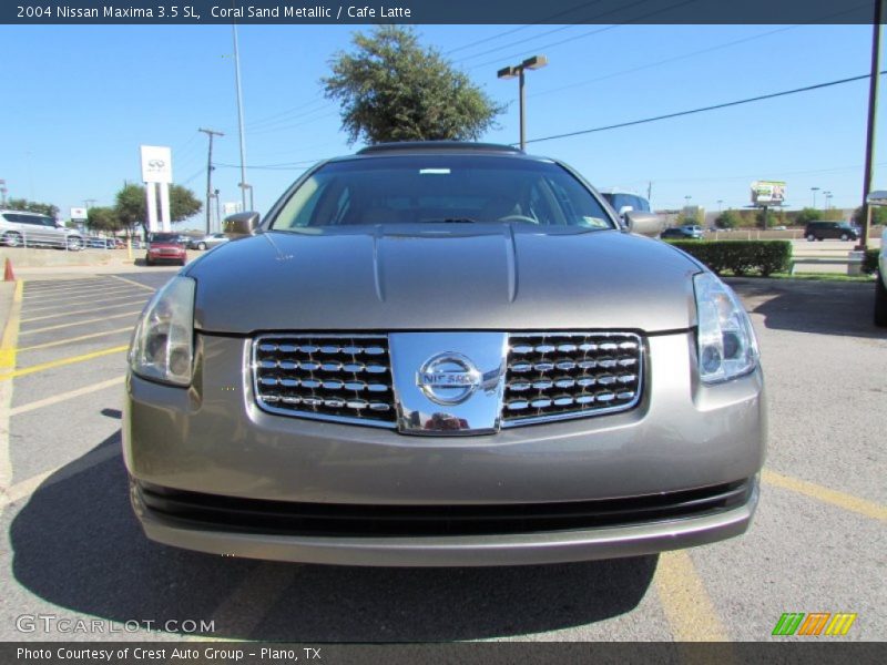 Coral Sand Metallic / Cafe Latte 2004 Nissan Maxima 3.5 SL