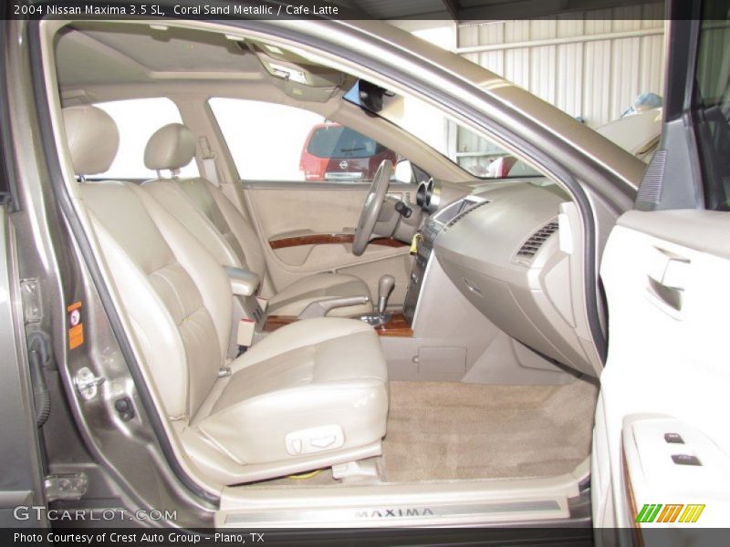 Coral Sand Metallic / Cafe Latte 2004 Nissan Maxima 3.5 SL