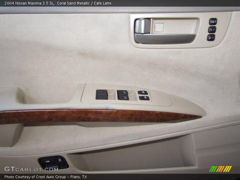 Coral Sand Metallic / Cafe Latte 2004 Nissan Maxima 3.5 SL