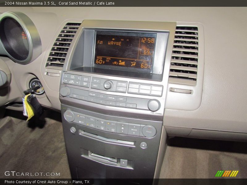Coral Sand Metallic / Cafe Latte 2004 Nissan Maxima 3.5 SL
