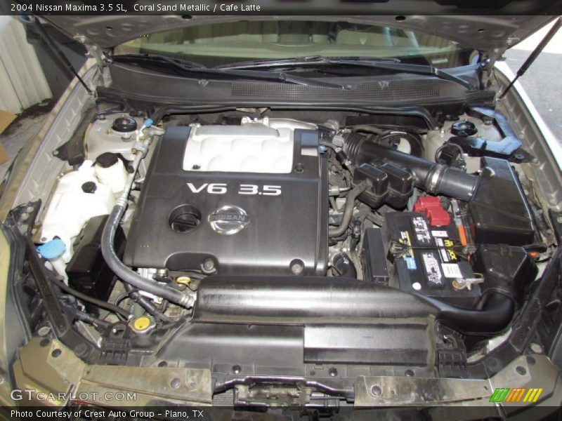 Coral Sand Metallic / Cafe Latte 2004 Nissan Maxima 3.5 SL