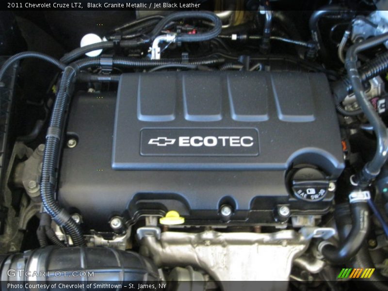 Black Granite Metallic / Jet Black Leather 2011 Chevrolet Cruze LTZ