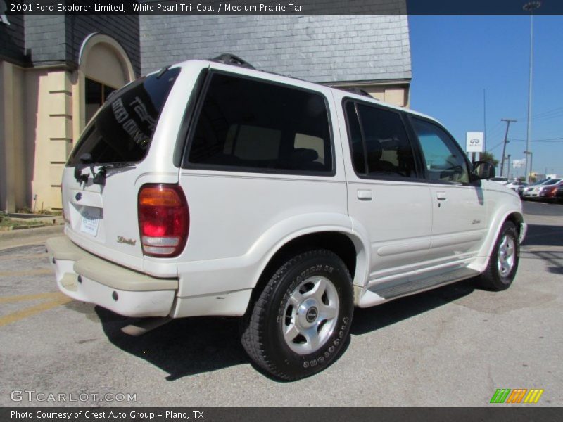  2001 Explorer Limited White Pearl Tri-Coat