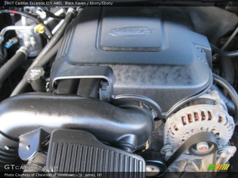 Black Raven / Ebony/Ebony 2007 Cadillac Escalade ESV AWD