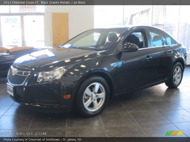Black Granite Metallic / Jet Black 2011 Chevrolet Cruze LT