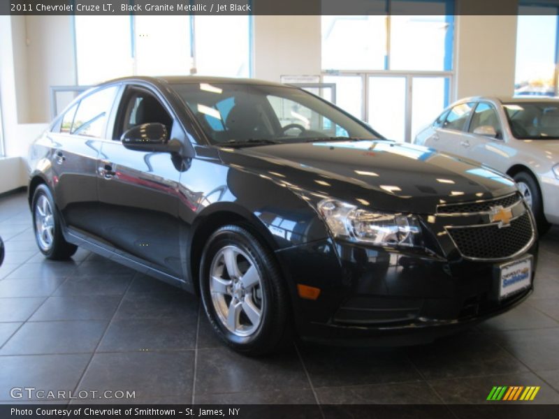 Black Granite Metallic / Jet Black 2011 Chevrolet Cruze LT