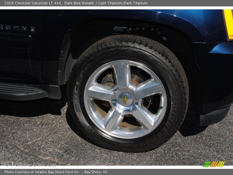 Dark Blue Metallic / Light Titanium/Dark Titanium 2009 Chevrolet Suburban LT 4x4