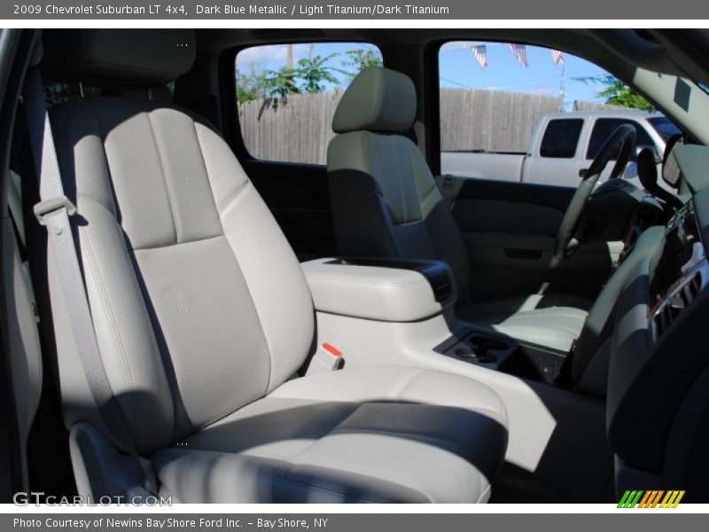 Dark Blue Metallic / Light Titanium/Dark Titanium 2009 Chevrolet Suburban LT 4x4