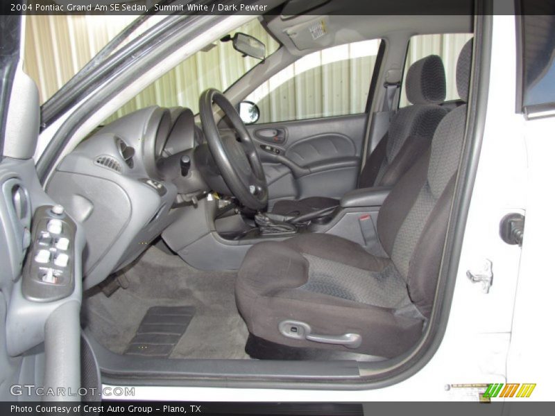 Summit White / Dark Pewter 2004 Pontiac Grand Am SE Sedan