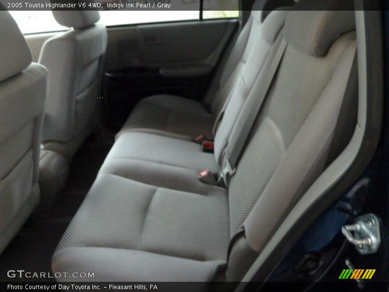 Indigo Ink Pearl / Gray 2005 Toyota Highlander V6 4WD