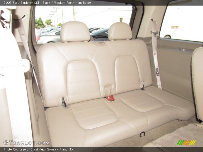 Black / Medium Parchment Beige 2003 Ford Explorer XLT