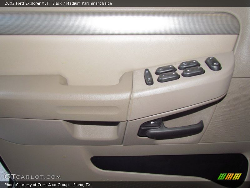Black / Medium Parchment Beige 2003 Ford Explorer XLT