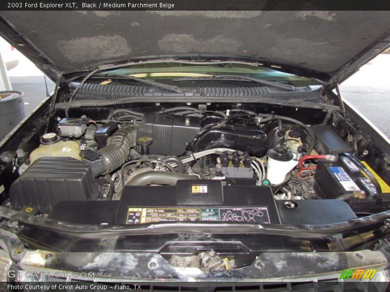 Black / Medium Parchment Beige 2003 Ford Explorer XLT