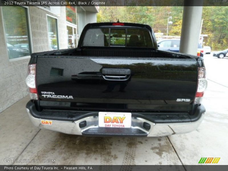 Black / Graphite 2012 Toyota Tacoma SR5 Access Cab 4x4