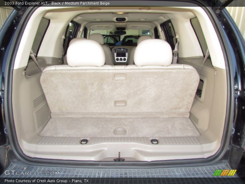Black / Medium Parchment Beige 2003 Ford Explorer XLT