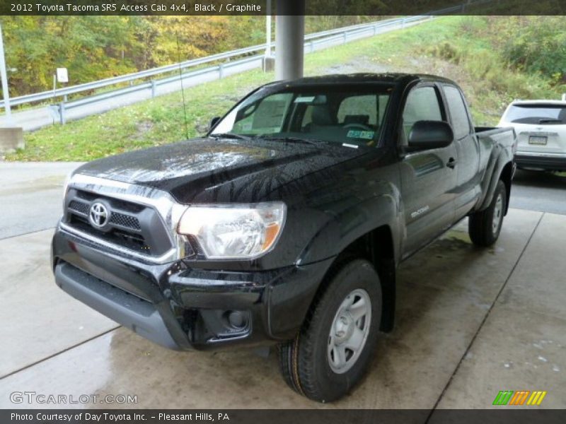 Black / Graphite 2012 Toyota Tacoma SR5 Access Cab 4x4