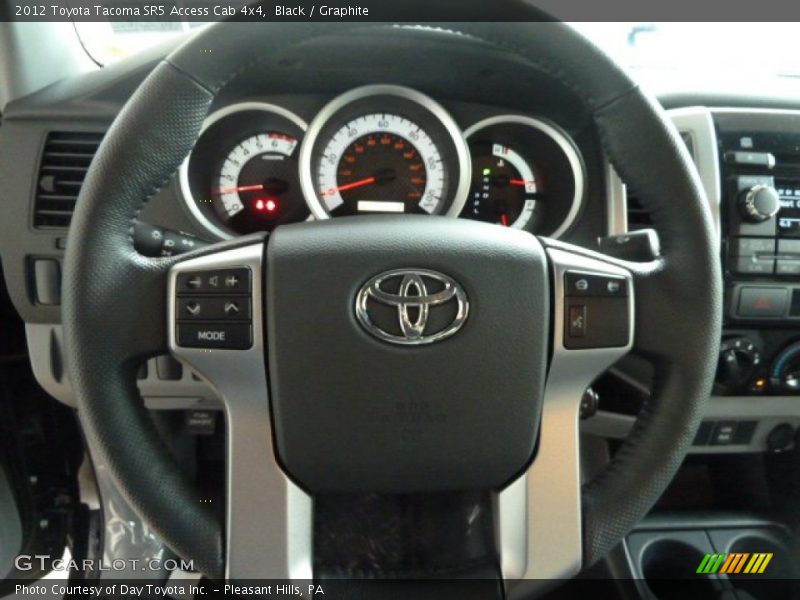 Black / Graphite 2012 Toyota Tacoma SR5 Access Cab 4x4