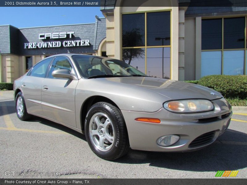Bronze Mist / Neutral 2001 Oldsmobile Aurora 3.5