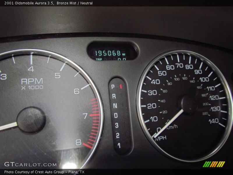  2001 Aurora 3.5 3.5 Gauges