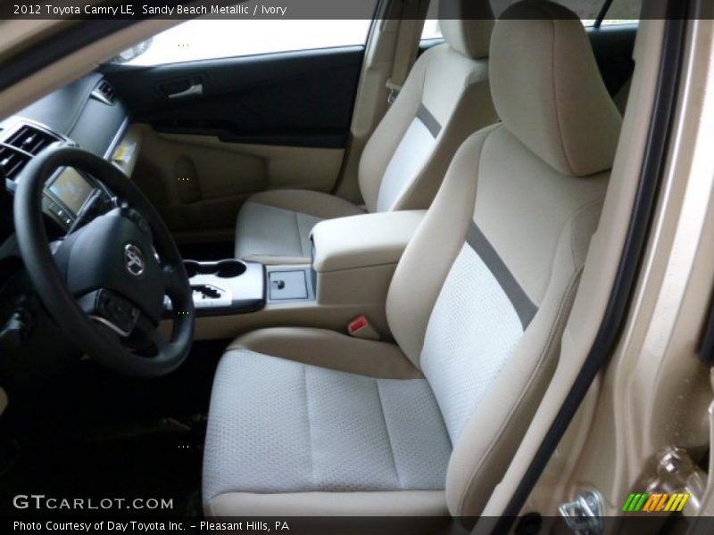 Sandy Beach Metallic / Ivory 2012 Toyota Camry LE
