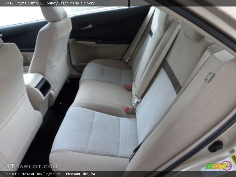 Sandy Beach Metallic / Ivory 2012 Toyota Camry LE