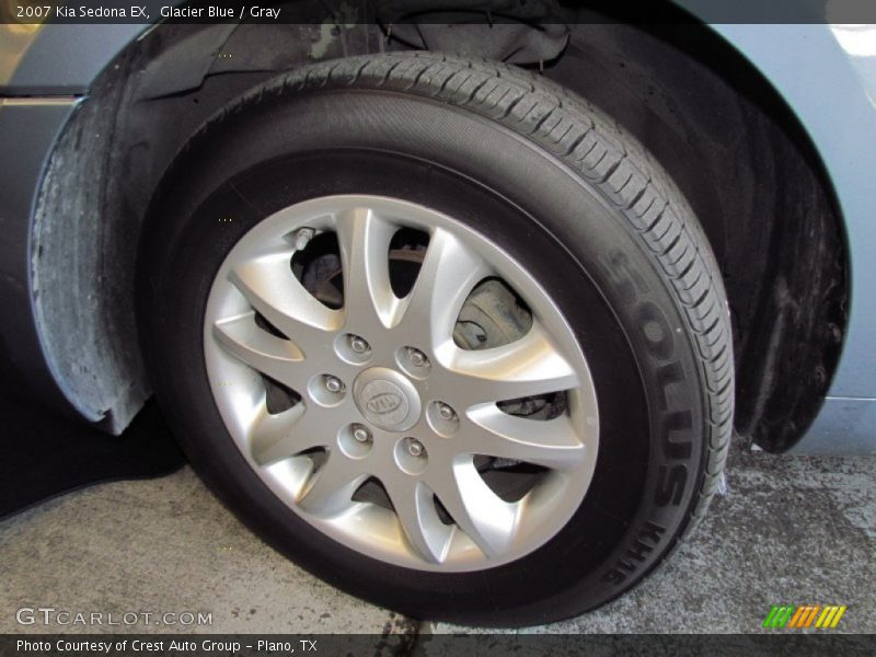 Glacier Blue / Gray 2007 Kia Sedona EX