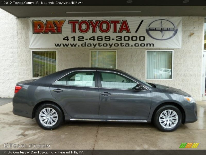 Magnetic Gray Metallic / Ash 2012 Toyota Camry LE