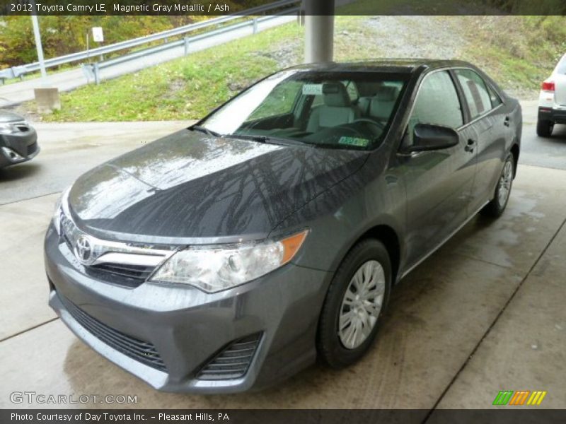 Magnetic Gray Metallic / Ash 2012 Toyota Camry LE