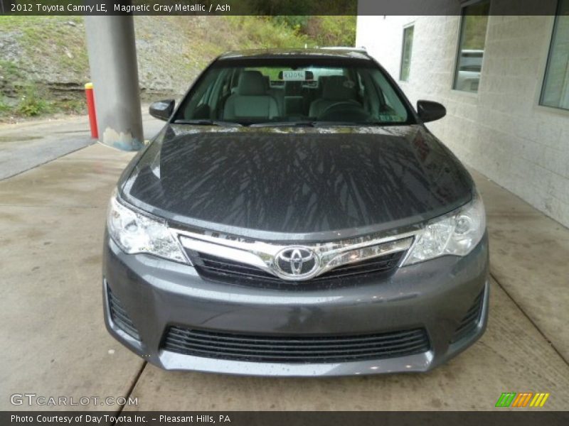 Magnetic Gray Metallic / Ash 2012 Toyota Camry LE