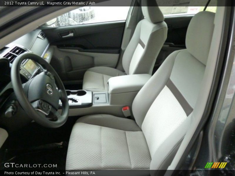 Magnetic Gray Metallic / Ash 2012 Toyota Camry LE