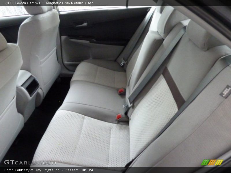 Magnetic Gray Metallic / Ash 2012 Toyota Camry LE