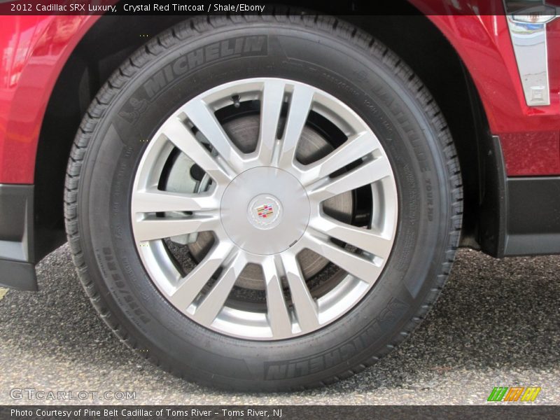 Crystal Red Tintcoat / Shale/Ebony 2012 Cadillac SRX Luxury