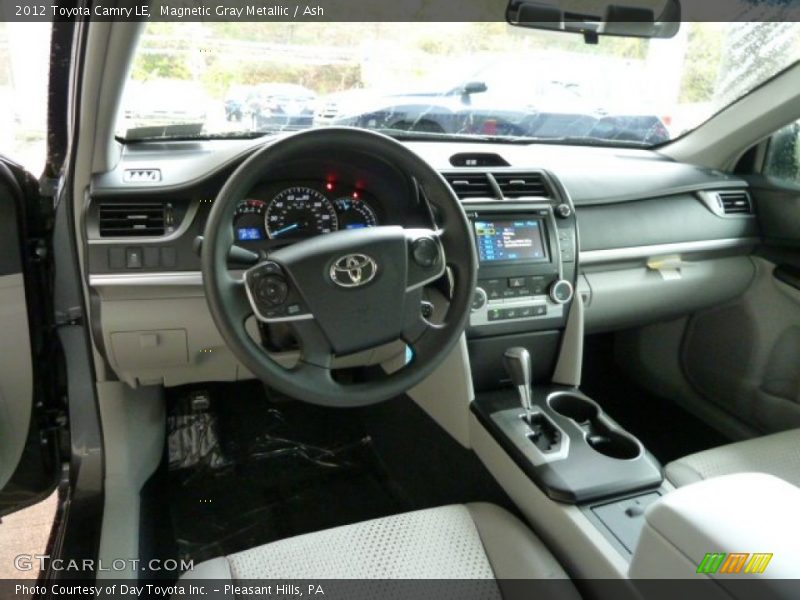Magnetic Gray Metallic / Ash 2012 Toyota Camry LE