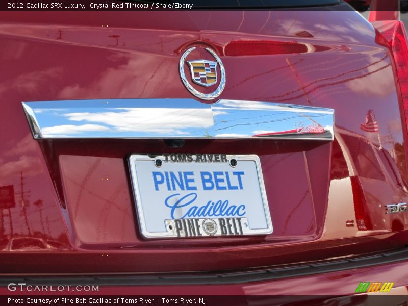 Crystal Red Tintcoat / Shale/Ebony 2012 Cadillac SRX Luxury