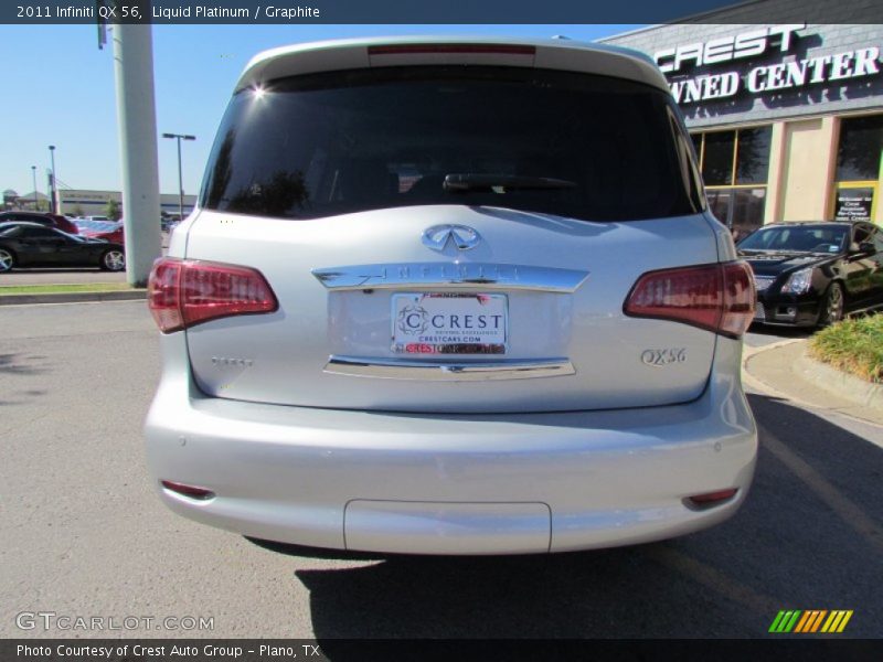 Liquid Platinum / Graphite 2011 Infiniti QX 56