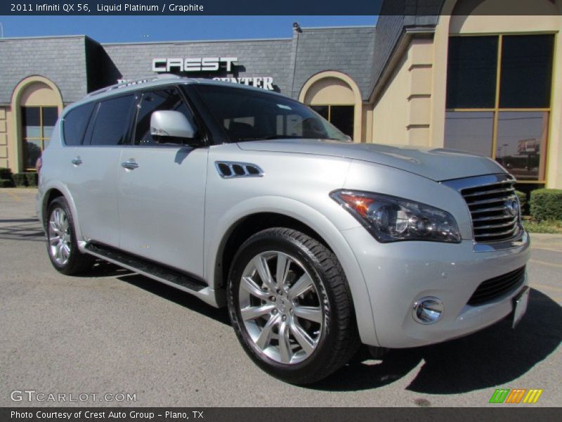 Liquid Platinum / Graphite 2011 Infiniti QX 56