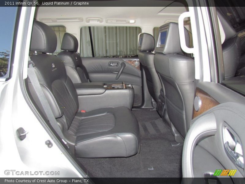  2011 QX 56 Graphite Interior