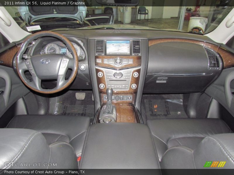  2011 QX 56 Graphite Interior