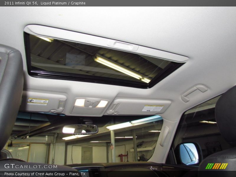 Liquid Platinum / Graphite 2011 Infiniti QX 56