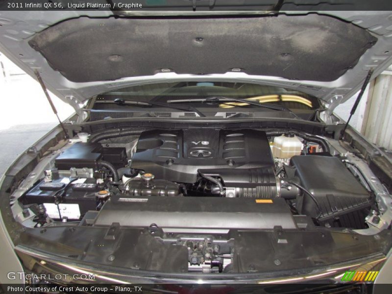  2011 QX 56 Engine - 5.6 Liter DIG DOHC 32-Valve CVTCS V8
