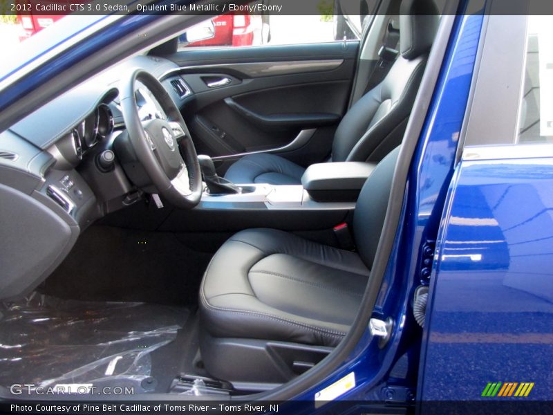 Opulent Blue Metallic / Ebony/Ebony 2012 Cadillac CTS 3.0 Sedan