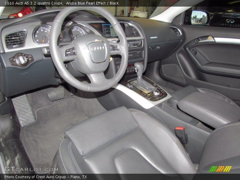 Black Interior - 2010 A5 3.2 quattro Coupe 