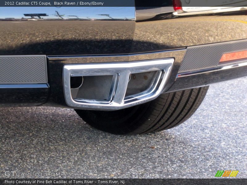 Exhaust of 2012 CTS Coupe