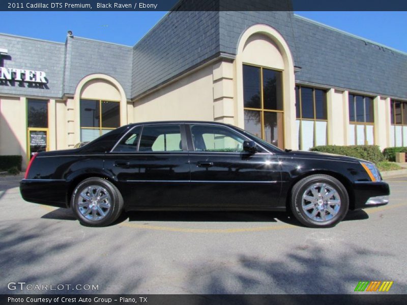 Black Raven / Ebony 2011 Cadillac DTS Premium
